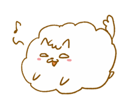 Awesome! pomeranian sticker sticker #9657028