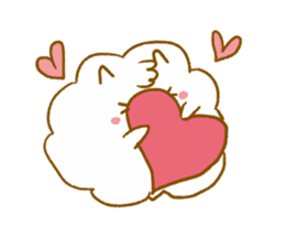 Awesome! pomeranian sticker sticker #9657029