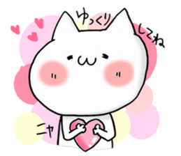 love and peace cats4 sticker #9657049