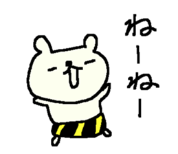 Cute Bear and Oni stickers. sticker #9657075