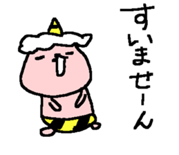 Cute Bear and Oni stickers. sticker #9657096