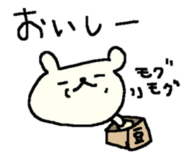 Cute Bear and Oni stickers. sticker #9657107