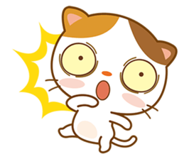 The cat Mimi sticker #9657741