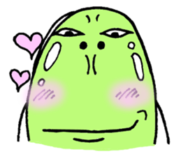 A green bean man. sticker #9657848