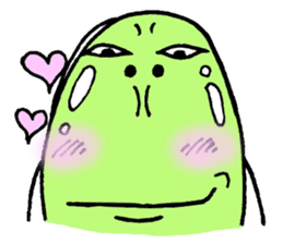 A green bean man. sticker #9657848