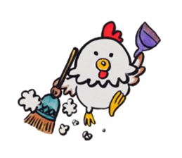 Bird's Family Sticker sticker #9657893