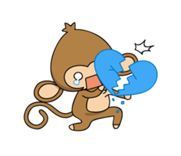 Happy monkeys2 sticker #9657913