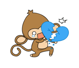 Happy monkeys2 sticker #9657913