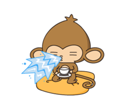 Happy monkeys2 sticker #9657920