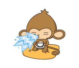 Happy monkeys2 sticker #9657920