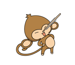 Happy monkeys2 sticker #9657927