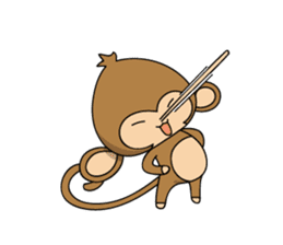 Happy monkeys2 sticker #9657927