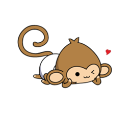 Happy monkeys2 sticker #9657943