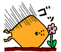 Smiling boy & Hisshi- sticker #9659148