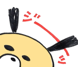 Surreal dog, sticker of ginta! sticker #9660013