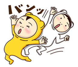 Girlfriend wearing white tights sticker #9660746