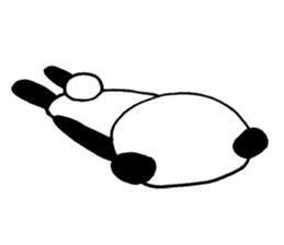 Dehe panda sticker #9661237