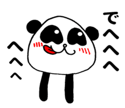 Dehe panda sticker #9661238