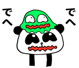 Dehe panda sticker #9661243