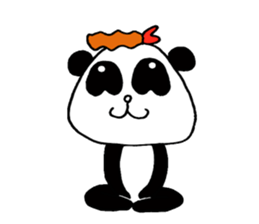 Dehe panda sticker #9661270