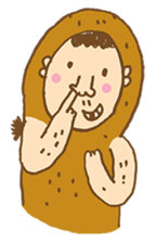 Peanut Monkey sticker #9661440