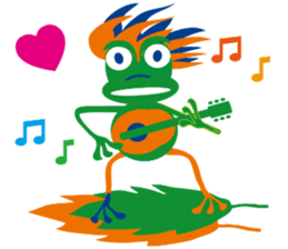 FROG ROCK sticker #9662272