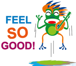 FROG ROCK sticker #9662307