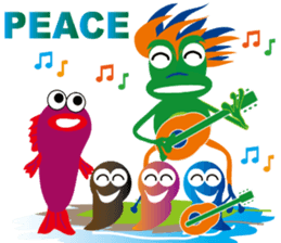 FROG ROCK sticker #9662309