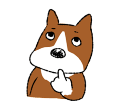 Welsh Corgi  miruku sticker #9662433