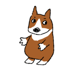 Welsh Corgi  miruku sticker #9662435