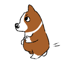 Welsh Corgi  miruku sticker #9662439