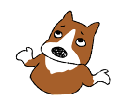 Welsh Corgi  miruku sticker #9662447