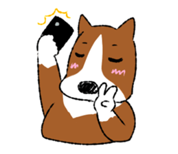 Welsh Corgi  miruku sticker #9662452