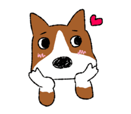 Welsh Corgi  miruku sticker #9662461