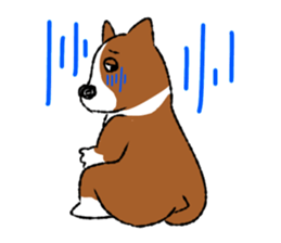 Welsh Corgi  miruku sticker #9662463