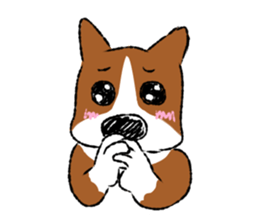 Welsh Corgi  miruku sticker #9662467