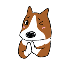 Welsh Corgi  miruku sticker #9662468