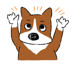 Welsh Corgi  miruku sticker #9662471