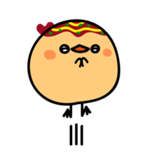 octopus ball sparrow 3 sticker #9662516