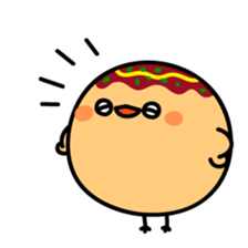 octopus ball sparrow 3 sticker #9662525