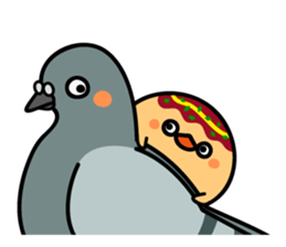 octopus ball sparrow 3 sticker #9662550