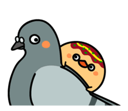 octopus ball sparrow 3 sticker #9662550