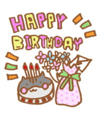 loosely and cute hamster sticker #9662844