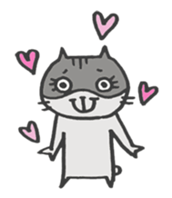 loosely and cute hamster sticker #9662870