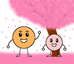 Bey-kun and Sen-chan of salt crackers sticker #9663075