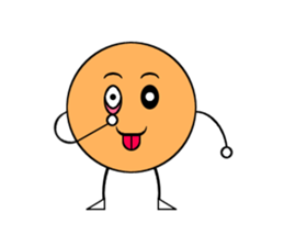 Bey-kun and Sen-chan of salt crackers sticker #9663099