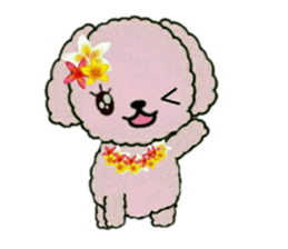 Hula-Dogs Aina and Friends 4 sticker #9663112