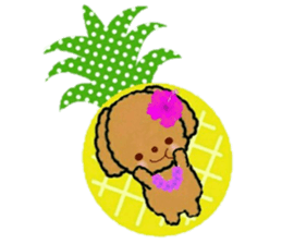 Hula-Dogs Aina and Friends 4 sticker #9663115