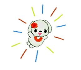 Hula-Dogs Aina and Friends 4 sticker #9663118