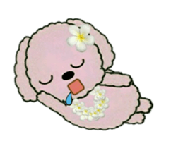 Hula-Dogs Aina and Friends 4 sticker #9663124